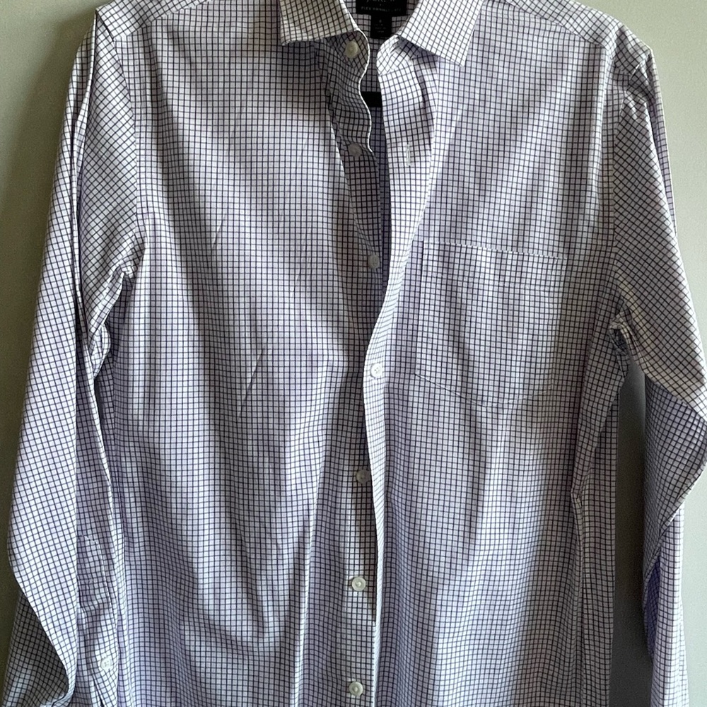 Men's Purple Checkered Shirt